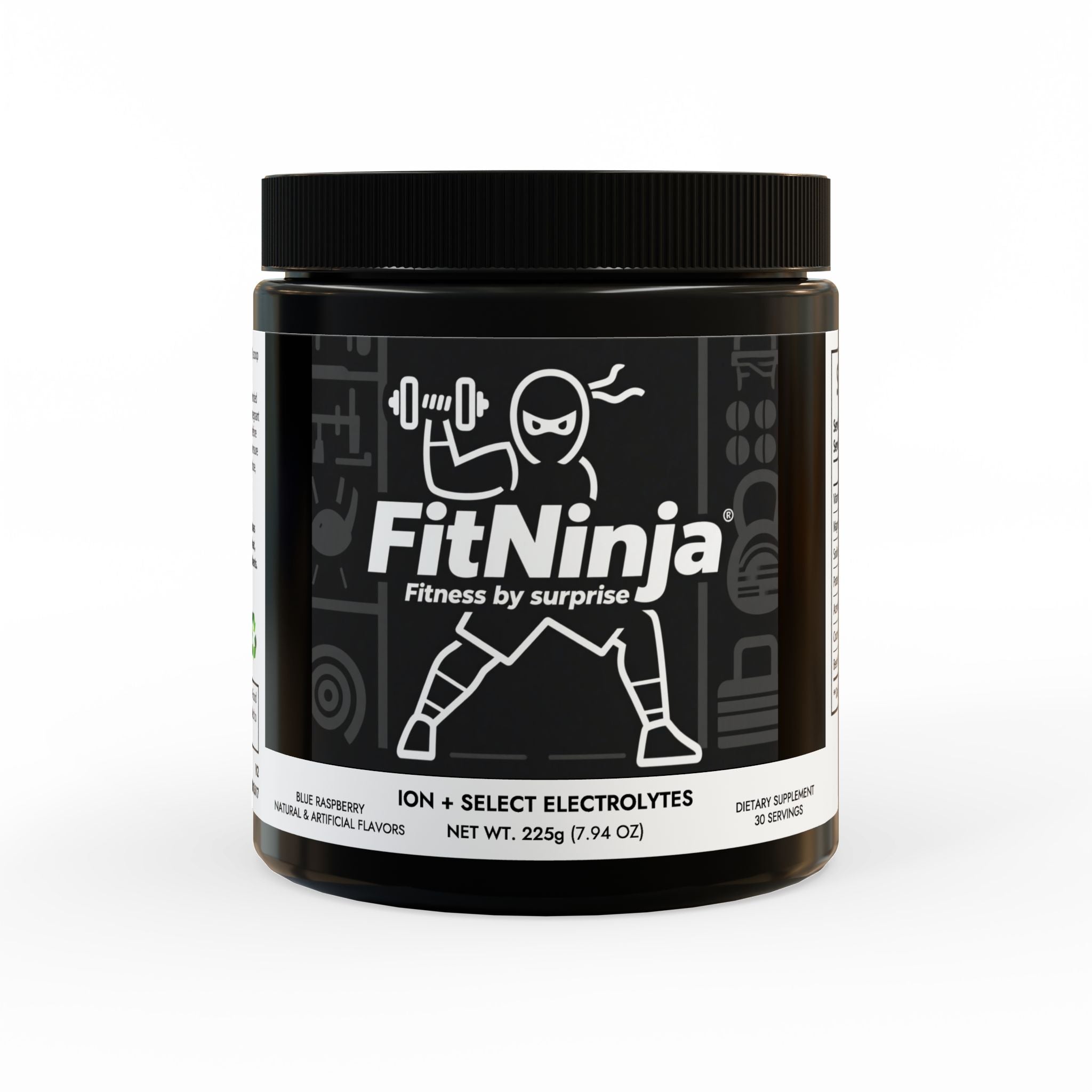 FitNinja ION + Select Electrolyte Supplement (225g, 7.9oz)
