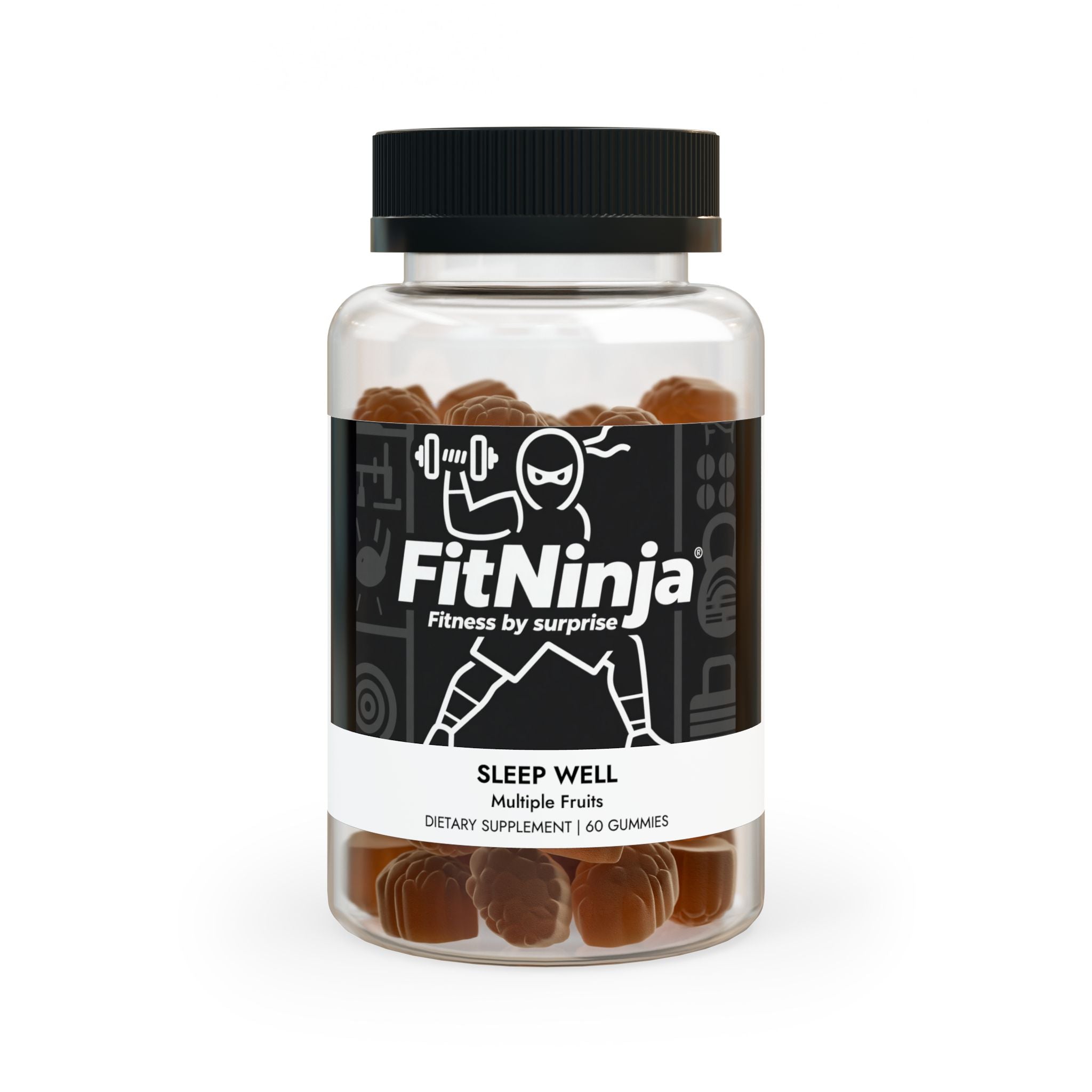 FitNinja Sleep Well Gummies (60 Gummies)