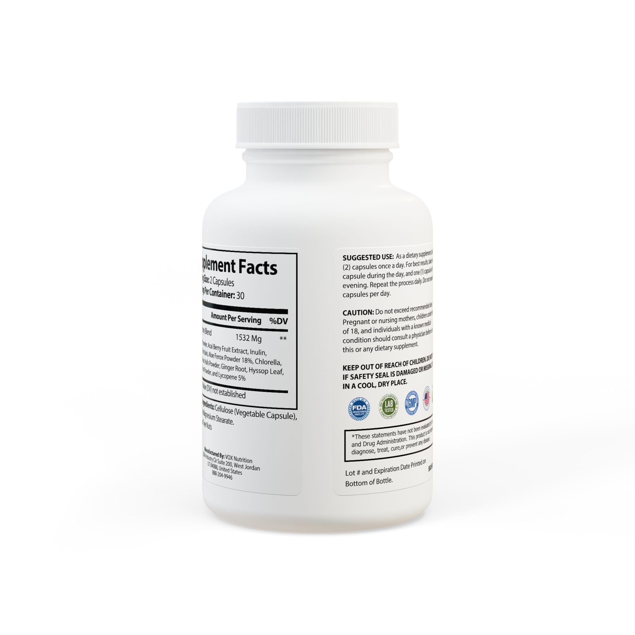 FitNinja Acai Berry Complex Supplement (60 Capsules)