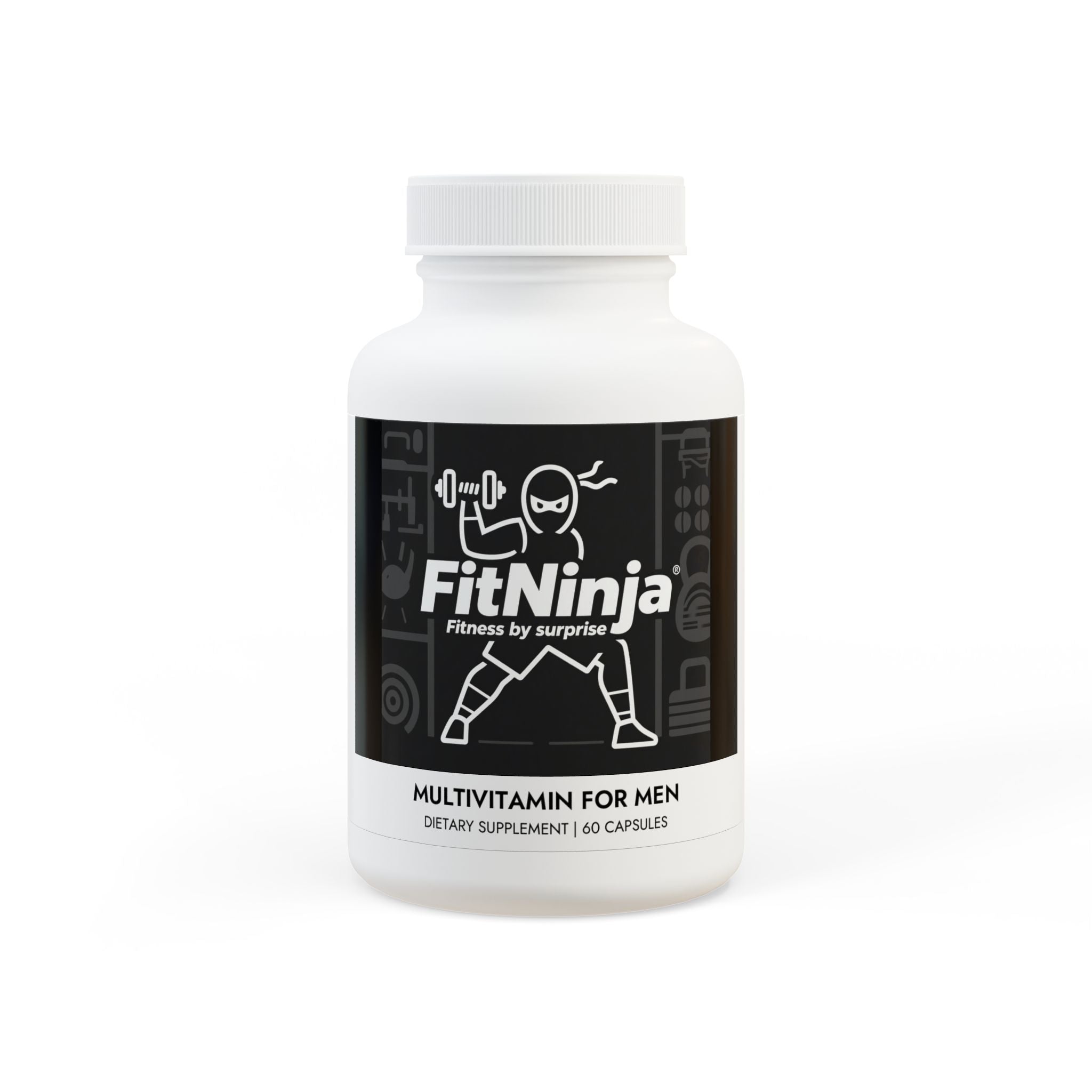 FitNinja Multivitamin for Men Supplement (60 Capsules)